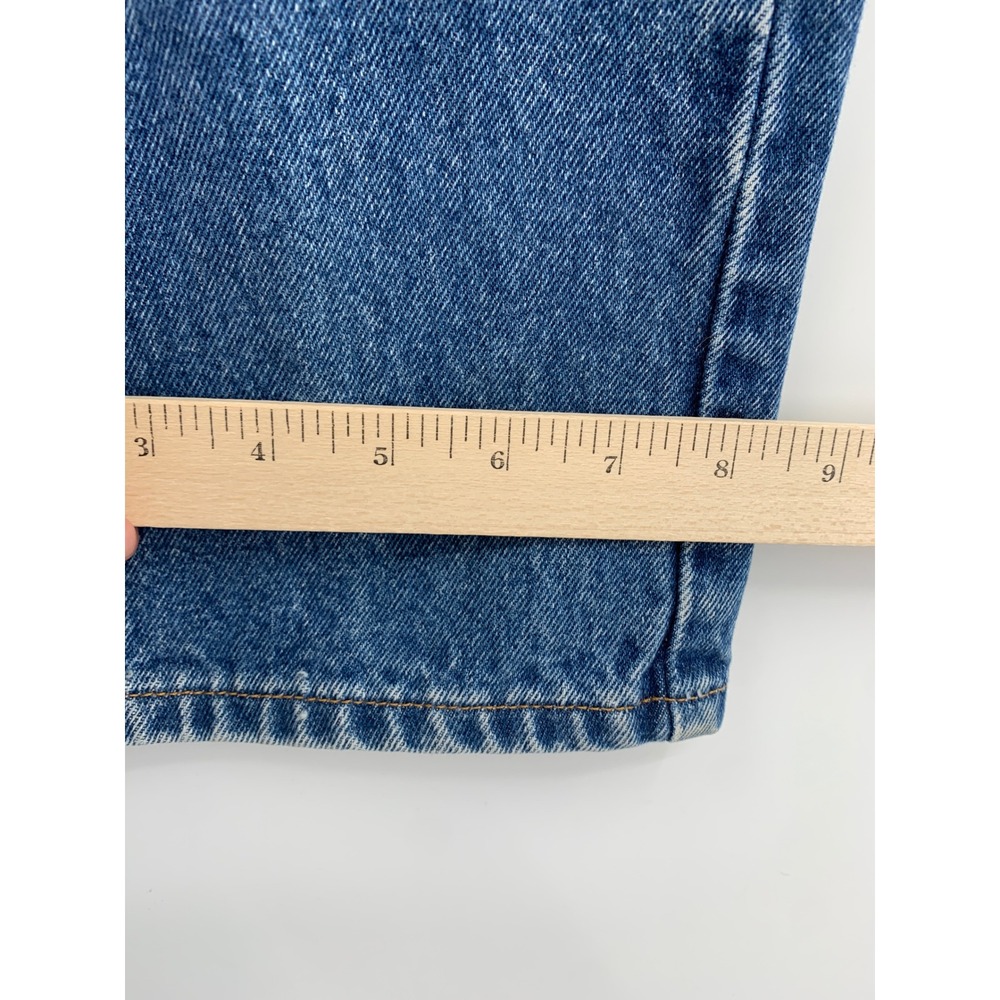 Vintage Levis 505 Jeans Mens 36x32 Blue Straight Leg Fade 90s Denim Pants - Picture 10 of 11